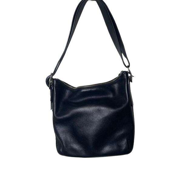 Coach Handbags - Coach Black Leather Slim Legacy Crossbody Shoulder Bag Adjustable 9326